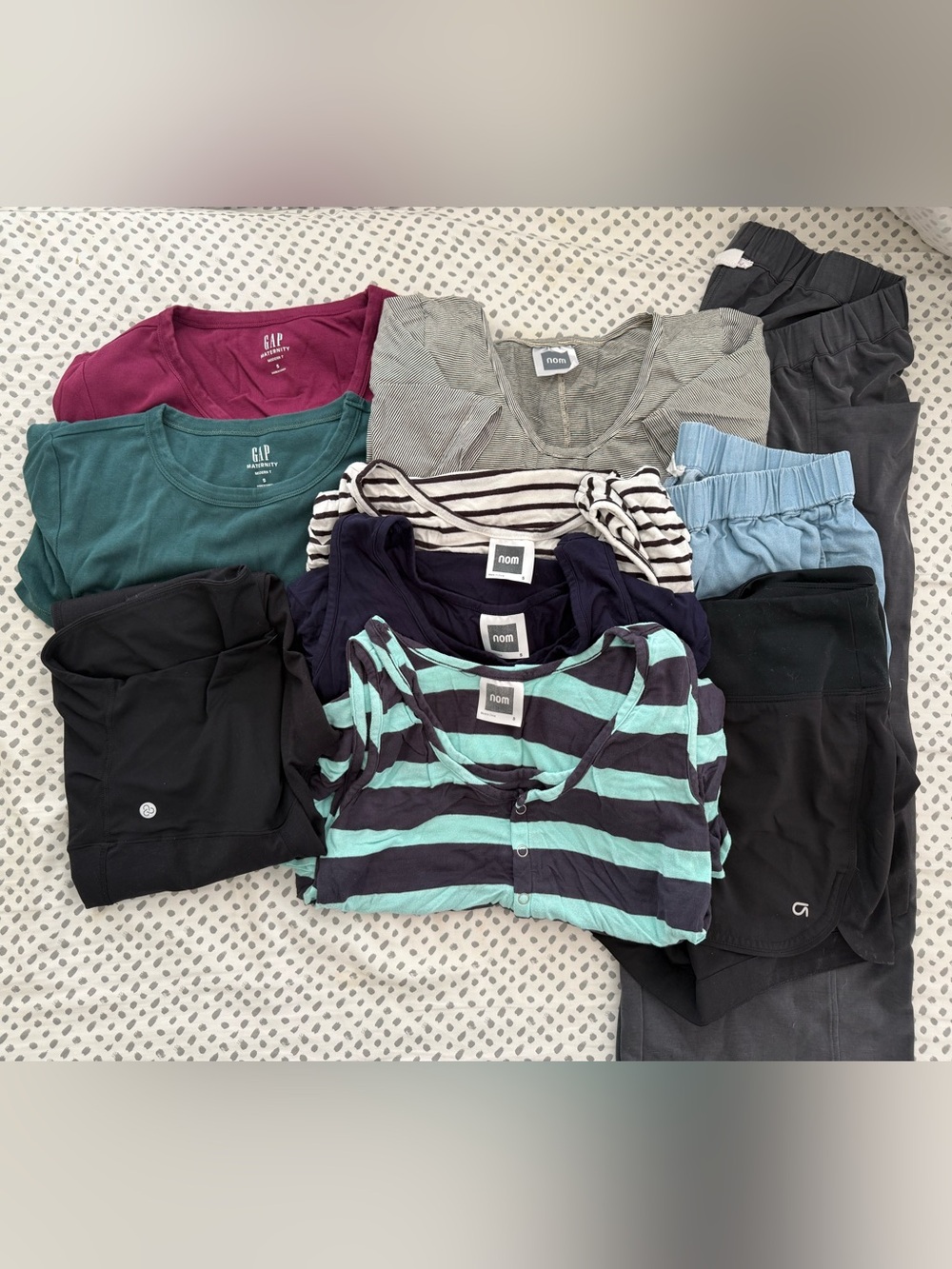 Maternity Nursing Bundle Nom tank tops, shirts, dress, pants, shorts Small